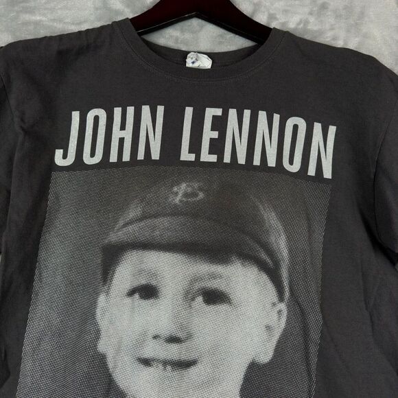 Other - John Lennon Shirt Mens Medium Graphic Tee Imagine Peace Anvil Blue Bar Tag Y2K